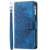 Rnrieyta Zipper Wallet Case for Samsung Galaxy A14 4G, PU Leather Flip Cover with Card Slot view 1
