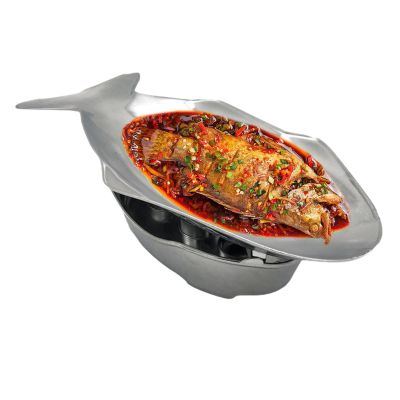 Pomurom Fish Serving Platter with Heating Oven