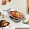 Pomurom Fish Serving Platter with Heating Oven view 2