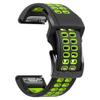 AMSOH 22 26mm Silicone Watch Band for Garmin Fenix 6X/6 Pro/7X/7/5/5X/3/3HR/945/Epix, Quick-Release, Agate view 1