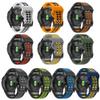 AMSOH 22 26mm Silicone Watch Band for Garmin Fenix 6X/6 Pro/7X/7/5/5X/3/3HR/945/Epix, Quick-Release, Agate view 3