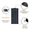400W Portable Solar Panel Kit, 2200W Flexible Solar Panel with 40A Controller, Monocrystalline Bendable Solar Charger for Home, Camper, RV, Boat and Car, 60A Controller view 3