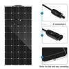 400W Portable Solar Panel Kit, 2200W Flexible Solar Panel with 40A Controller, Monocrystalline Bendable Solar Charger for Home, Camper, RV, Boat and Car, 60A Controller view 4