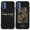 CoverHeld Personalized Black Silicone Case for Motorola Moto E30 / E40 / E20s view 1