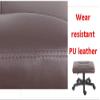 Rolling Stool with Pink PU Seat, Adjustable Height 45–55 cm, 160 kg Capacity view 3