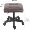 Rolling Stool with Pink PU Seat, Adjustable Height 45–55 cm, 160 kg Capacity view 4