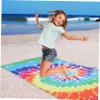 Toddmomy Quick-Drying Beach Towel, Large Microfiber Towel for Beach, Pool, Camping and Yoga, Bright Printed Design view 3