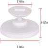 ZahoTse for Amazon Echo Spot Holder, Desktop Stand, 360° Adjustable, No Screws Required, White, 1 Piece view 4