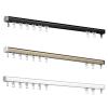 Aluminum Single-Track Curtain Rail, Pre-Drilled, Wall or Ceiling Mount view 1