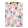 Cute Pink Bunny Easter Egg Acrylic Clipboard, A4/Letter Size view 1