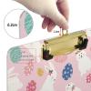 Cute Pink Bunny Easter Egg Acrylic Clipboard, A4/Letter Size view 4
