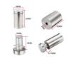 SBTRKT 10-Pack Stainless Steel Glass Standoff Screws, 19 x 30 mm view 2