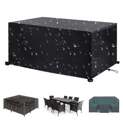 KDXAOBEI Outdoor Furniture Cover 280 x 260 x 85 cm, Black