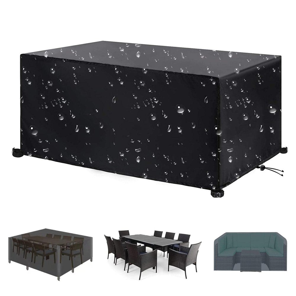 KDXAOBEI Outdoor Furniture Cover 280 x 260 x 85 cm, Black