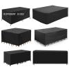 KDXAOBEI Outdoor Furniture Cover 280 x 260 x 85 cm, Black view 4