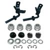 Bearing Replacement Kit, Lawn Mower Axle Hardware Kit, Steering Spindle Kit Bushing for Craftsman 169839, 169840, 9040H view 3
