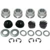 Bearing Replacement Kit, Lawn Mower Axle Hardware Kit, Steering Spindle Kit Bushing for Craftsman 169839, 169840, 9040H view 4