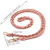 DIRKES 120 cm Purse Strap with Metal Clasps, Detachable Handles and Replacement Shoulder Strap, PU Leather view 3