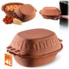 KADAX Clay Roaster with Lid, Oval, 4 L view 1