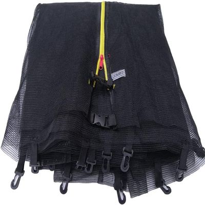 Replacement Safety Net for Round Trampolines, Black, 14 ft/8 Poles/4.27 m