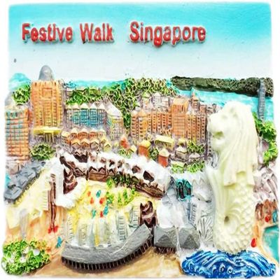 Luminous Festive Walk Singapore Refrigerator Magnet