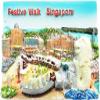 Luminous Festive Walk Singapore Refrigerator Magnet view 1