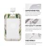 Beauty Flowers Vertical ID Badge Holder with Lanyard view 3