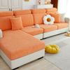 LXJDDLD Stretch Sofa Seat Cover, Orange, Large, 2-Seater view 1