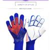 VIOLK Professional Men's Latex Soccer Goalkeeper Gloves with Finger Protection, White, Size 6 view 2
