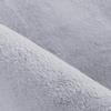Soft High-Pile Round Rug, Washable, Modern Solid-Color Faux-Fur Look, Silver, 200 cm view 3