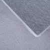 Soft High-Pile Round Rug, Washable, Modern Solid-Color Faux-Fur Look, Silver, 200 cm view 4