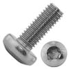 Techtanium M6 x 12 mm A2 Stainless Steel Pan Head Screws with Internal Hexalobular Drive, DIN 7985 (10 pcs) view 1