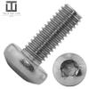Techtanium M6 x 12 mm A2 Stainless Steel Pan Head Screws with Internal Hexalobular Drive, DIN 7985 (10 pcs) view 2