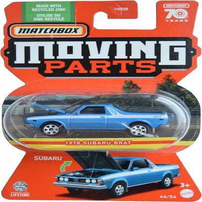 Matchbox 1978 Subaru Brat, Moving Parts 44/54, 70 Years [Blue]