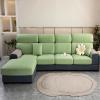 Water-Resistant Stretch Sofa Seat Cushion Cover, GreenA Chaise 160–190 cm view 4