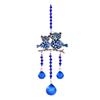 Soulnioi Blue Owl Crystal Suncatcher Wind Chime view 1