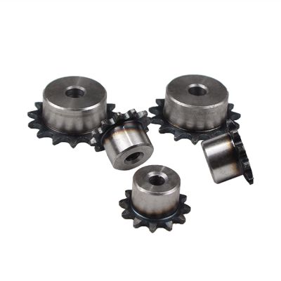 Mechanical Spur Gear Motor Pinion, 1 Pc, 45# Steel Chain Drive Sprocket, 10/28 Teeth, 8 mm Pitch, Industrial Chain Sprocket (25 Teeth) (Size: 21 Teeth)