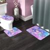Tree Botanical Bath Mat Set, 3-Piece, Leaf and Forest Design, 59.9 x 39.9 cm view 2