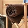 Warm Cozy Naturalana Double-Face Wool Blanket for Sofa and Couch – 100% Virgin Merino Wool (Certified Organic) – 150 x 200–220 cm, Various Colors (Brown-Beige, 150 x 200 cm) view 3