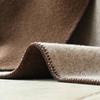 Warm Cozy Naturalana Double-Face Wool Blanket for Sofa and Couch – 100% Virgin Merino Wool (Certified Organic) – 150 x 200–220 cm, Various Colors (Brown-Beige, 150 x 200 cm) view 4