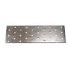 Perforated Steel Plates 40 x 120 mm, Hot-Dip Galvanized, 10-Pack view 1