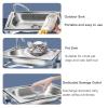 TRGCJGH Stainless Steel Freestanding Single-Bowl Utility Sink, 48 x 35 cm view 4