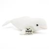 Zappi Co Plush Toy, Beluga Whale, 32 cm, Soft and Cuddly view 1