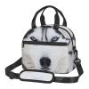 OPSREY Cute Husky Print Insulated Lunch Bag, Reusable Cooler Bag for Work, Picnics, and Travel view 1