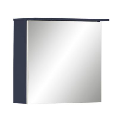 Schildmeyer Jesper Mirrored Bathroom Cabinet 155426, Midnight Blue, 50.4 x 16 x 72.3 cm