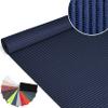 Soft Foam Bath Mat, Anti-Slip, Solid Blue, 350 x 130 cm view 1