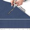 Soft Foam Bath Mat, Anti-Slip, Solid Blue, 350 x 130 cm view 4