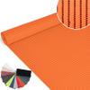 Soft Foam Bath Mat, Anti-Slip, Solid Orange, 350 x 130 cm view 1