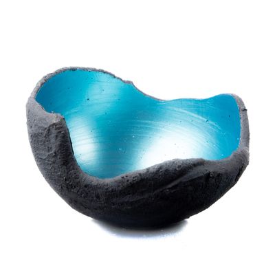 Stoamandal Light Bowl in Glacier Ice Blue (Size M – 20 cm)
