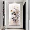 Lotus Flower DIY 5D Full Round Drill Diamond Painting Kit, 70 x 200 cm view 1